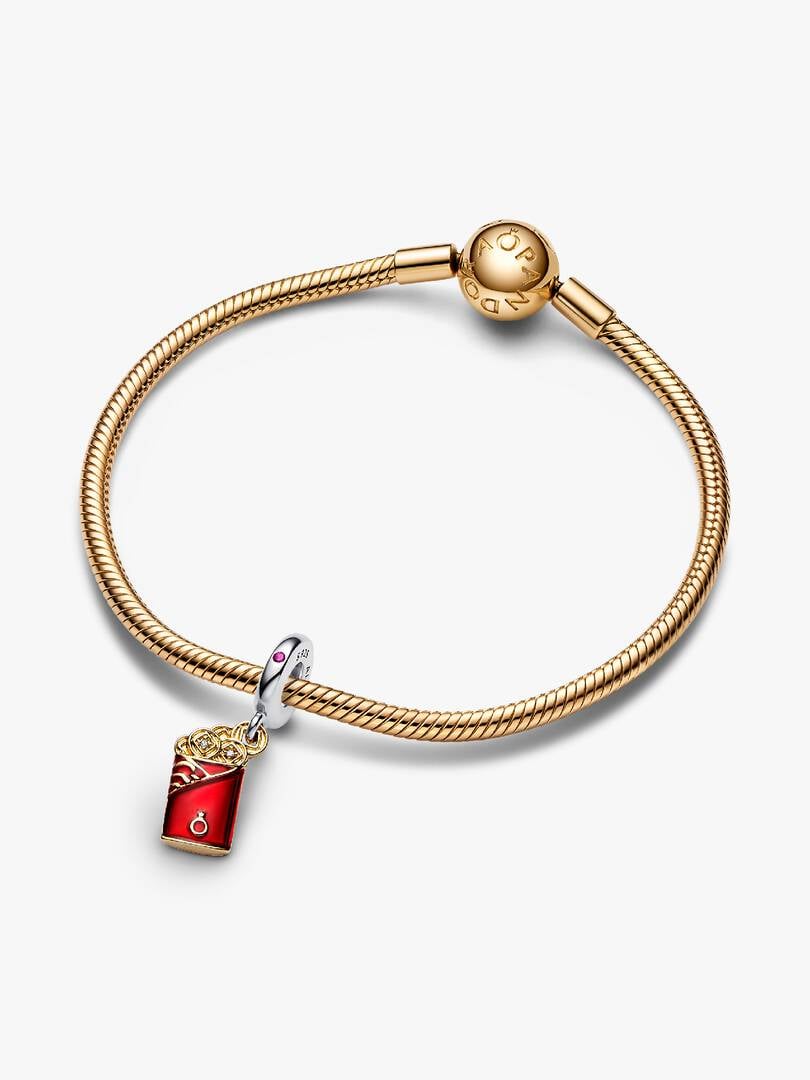 Two-tone Red Envelope Dangle Charm