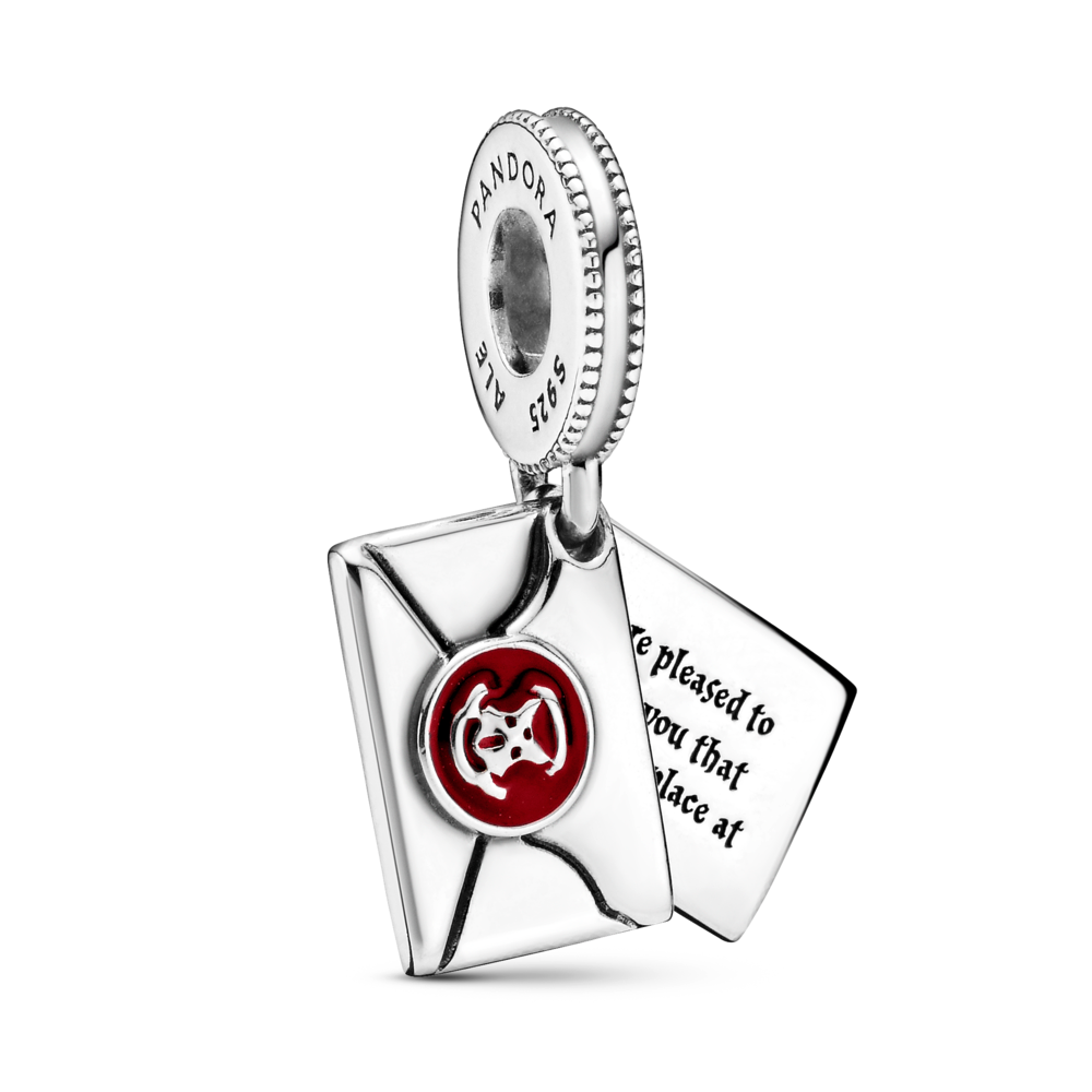 Harry Potter, Hogwarts Acceptance Letter Dangle Charm