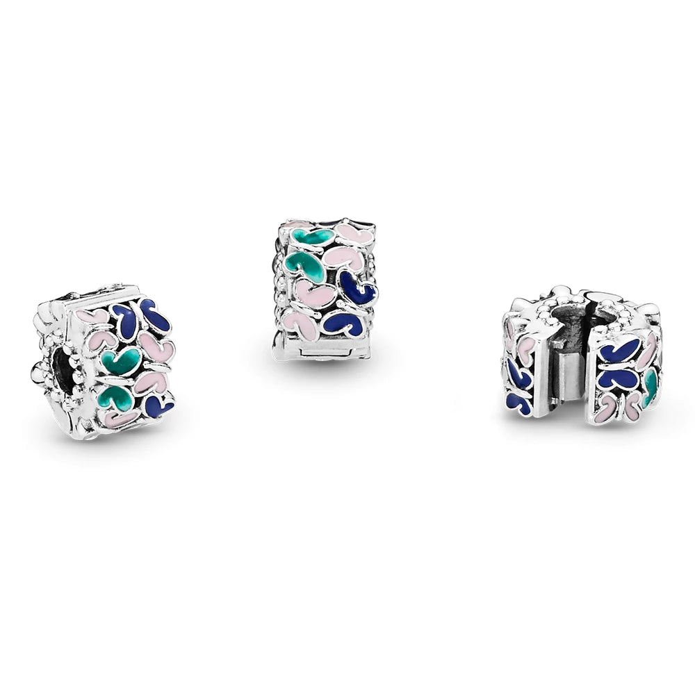 Butterflies Clip Charm