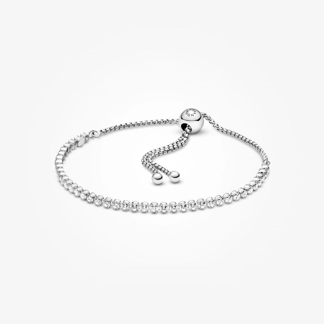 Sparkling Slider Tennis Bracelet