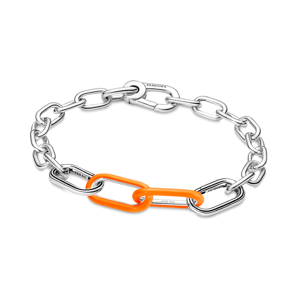 Pandora ME Styling Bright Orange Double Link