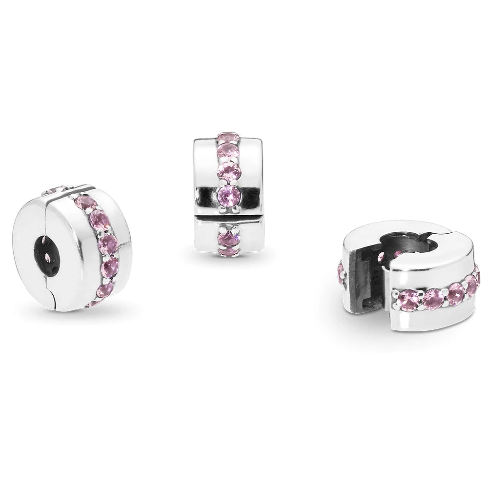 bead Pink glowing path clip