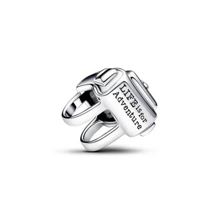 PATIENCE ESSENCE COLLECTION charm in silver with blue lace agate