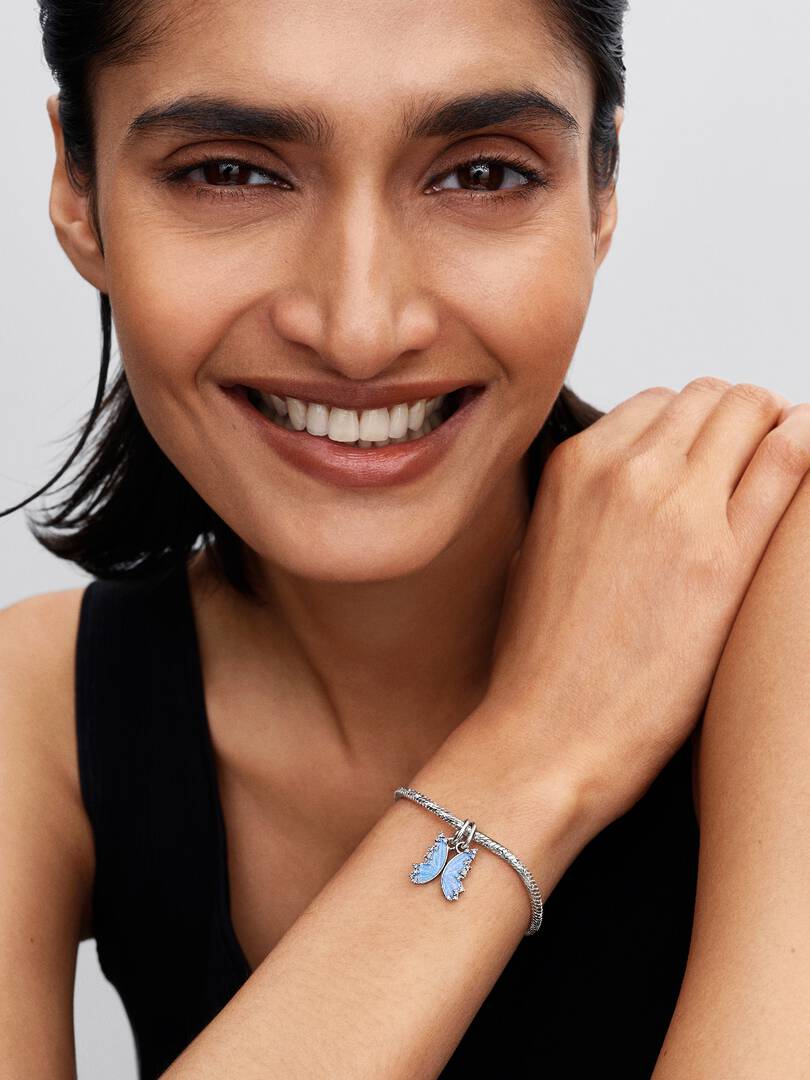 Splittable Butterfly Dangle Charm