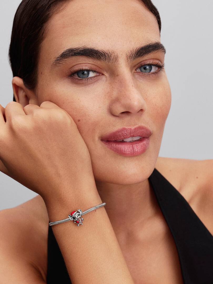 Disney Stitch Holiday Charm