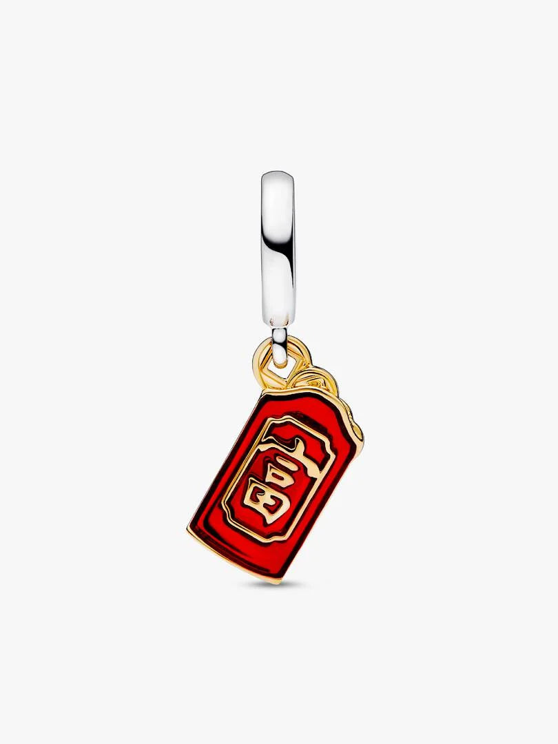 Two-tone Red Envelope Dangle Charm
