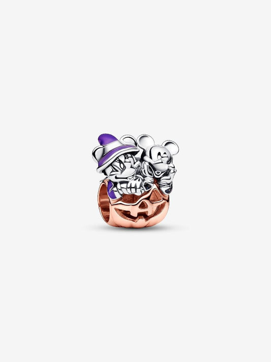 Disney Mickey Mouse & Minnie Mouse Halloween Pumpkin Charm