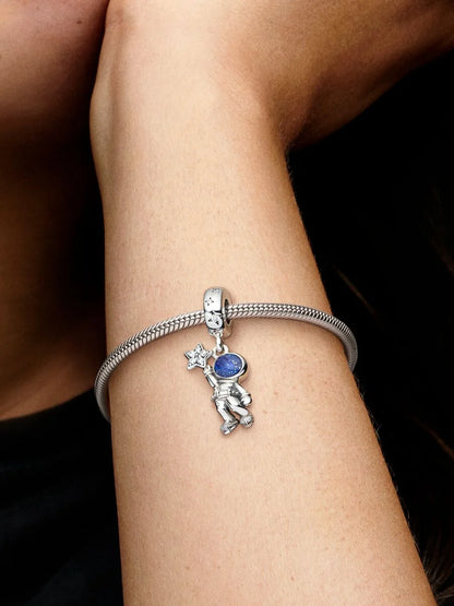Astronaut In The Galaxy Dangle Charm