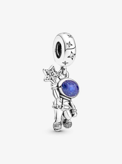 Astronaut In The Galaxy Dangle Charm