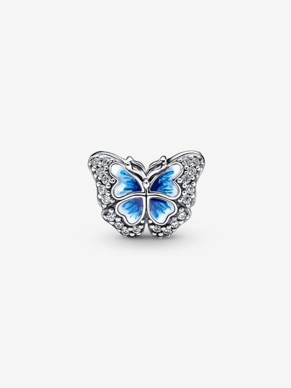 Blue Butterfly Sparkling Charm