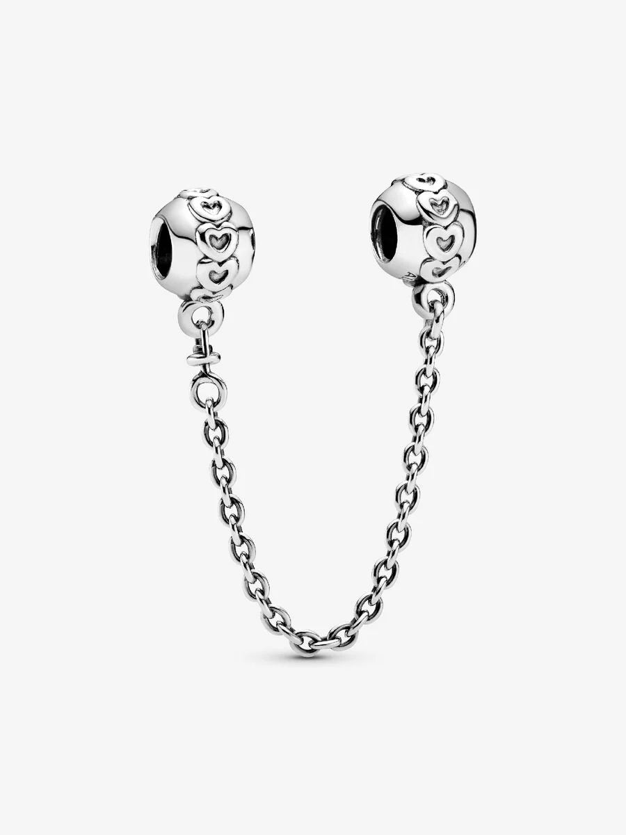 Band of Hearts Safety Chain Charm