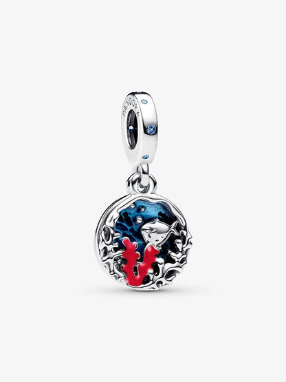 Australian Coral & Fish Double Dangle Charm