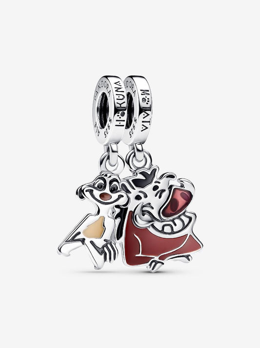 Disney The Lion King Timon & Pumbaa Splittable Dangle Charm