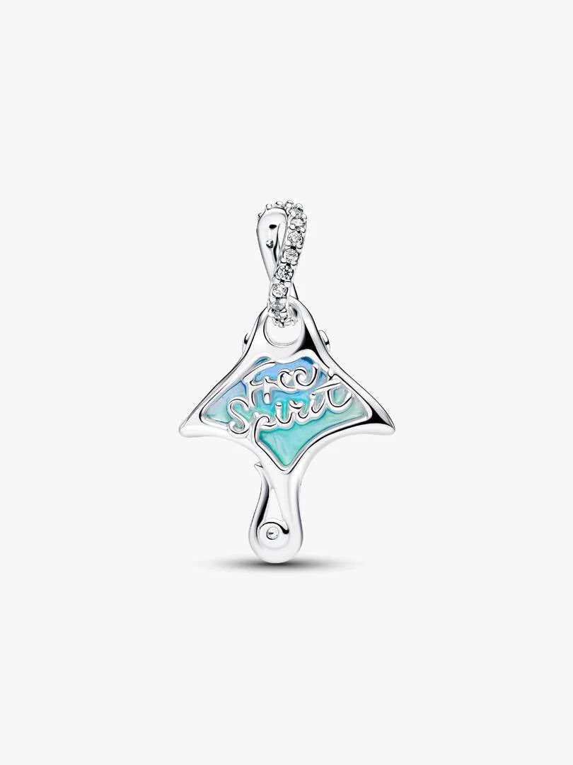 Manta Ray Dangle Charm