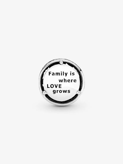 Openwork Family Roots Charm