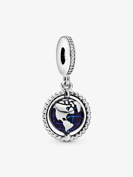 Spinning Globe Dangle Charm