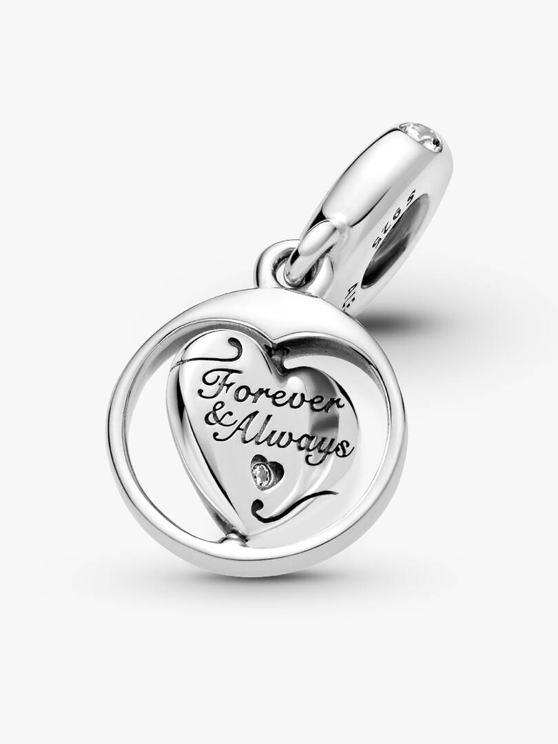 Spinning Forever & Always Soulmate Dangle Charm