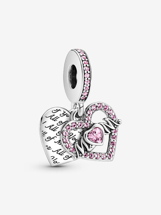 Heart & Mum Dangle Charm