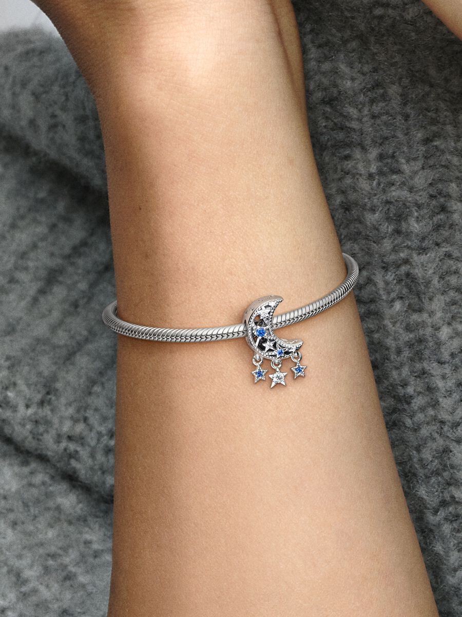 Star & Crescent Moon Charm