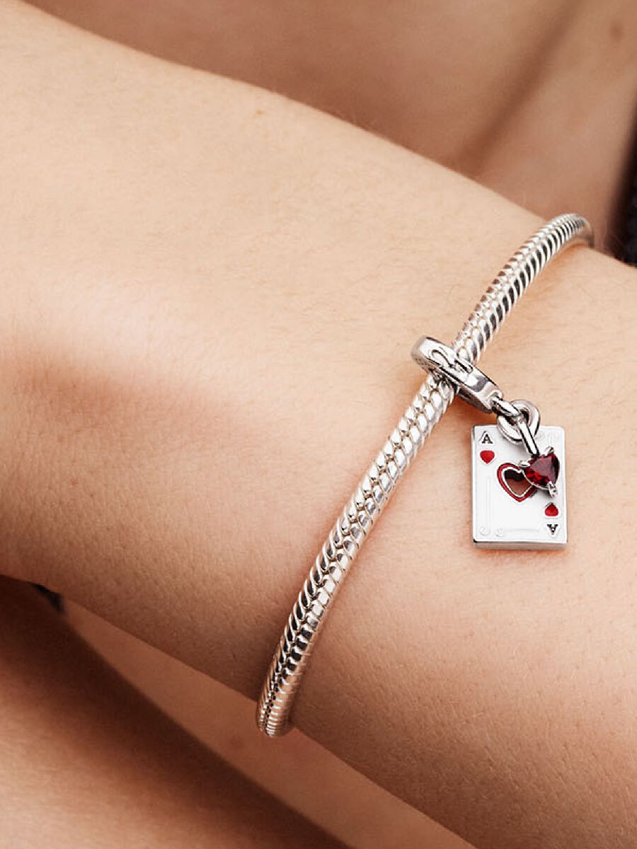 Disney Villains Queen of Hearts Double Dangle Charm