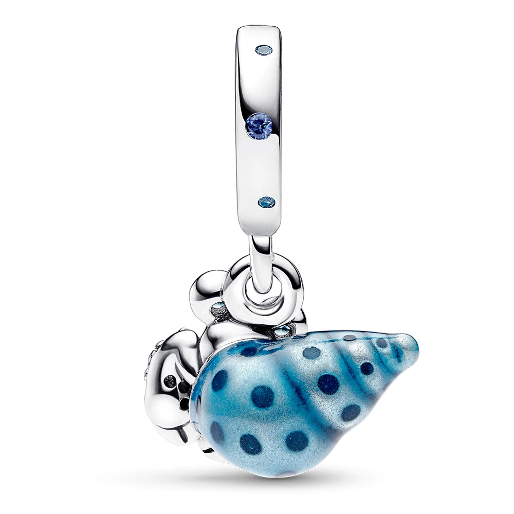 Glow-in-the-dark Hermit Crab Dangle Charm