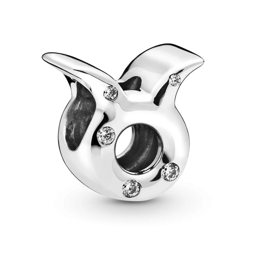 Sparkling Taurus Zodiac Charm