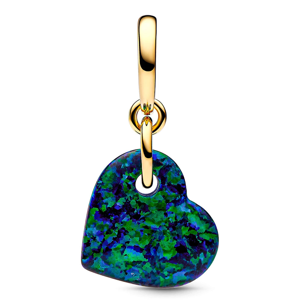 bead Shimmering heart.