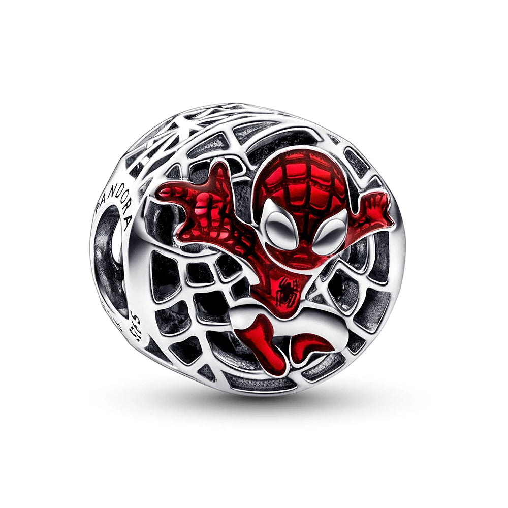 Marvel bead Spider-Man over the city