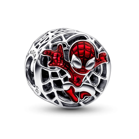 Marvel bead Spider-Man over the city