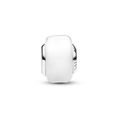 Pandora Moments White Mini Murano Glass Charm