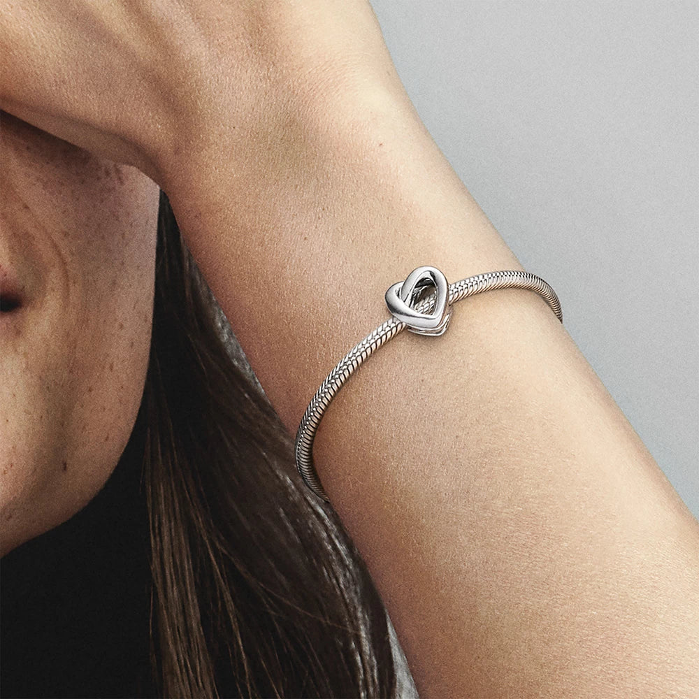 Knotted Heart Charm