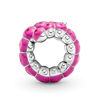 Cute Curled Caterpillar Charm
