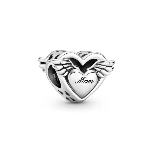 Pandora Moments Angel Wings & Mum Charm