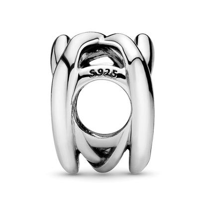 Knotted Heart Charm