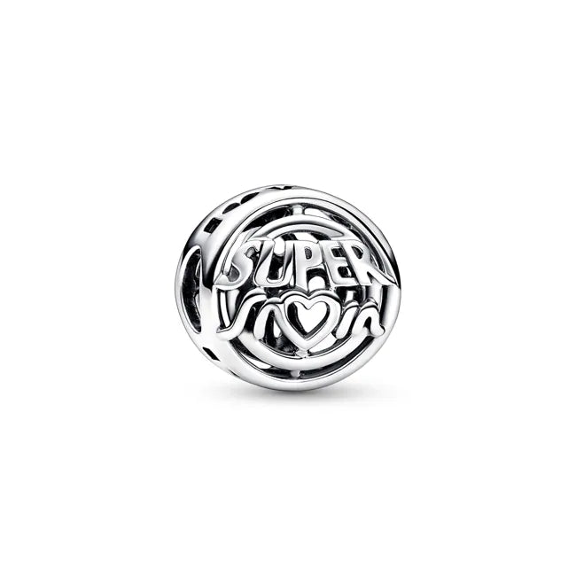 Mum Hero Openwork Charm