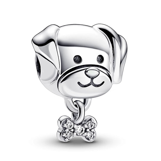 Pet Dog & Bone Charm