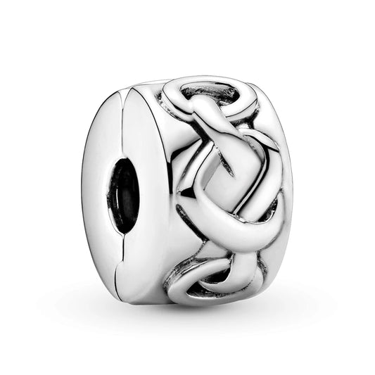 PANDORA Beads Tied hearts clip