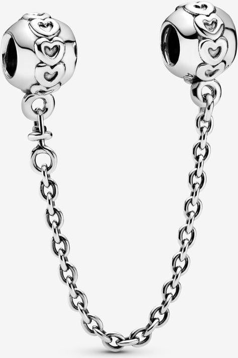 Band of Hearts Safety Chain Charm