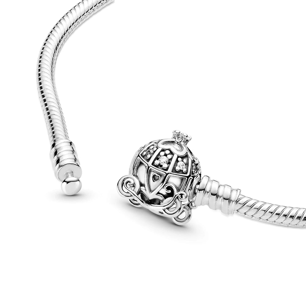 Disney Cinderella Pumpkin Coach Clasp Bracelet