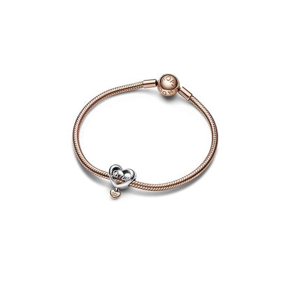 Love You Sister Heart Charm