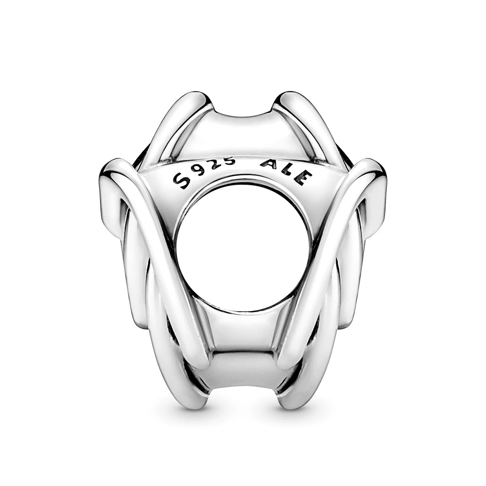 Family Always Encircled Heart Charm