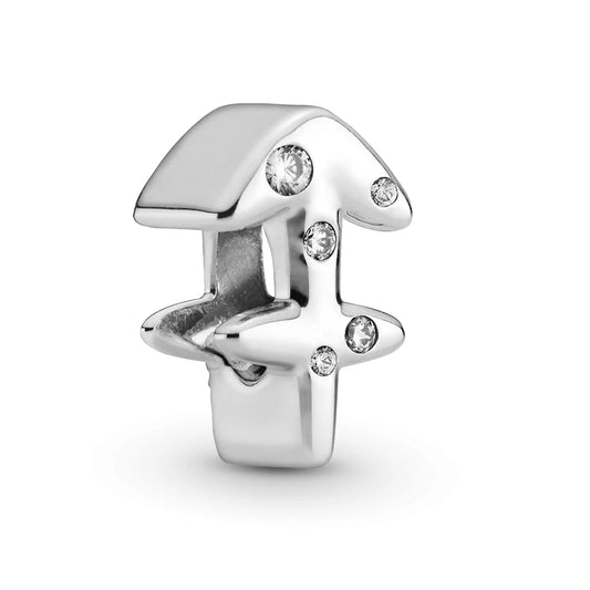 Sparkling Sagittarius Zodiac Charm