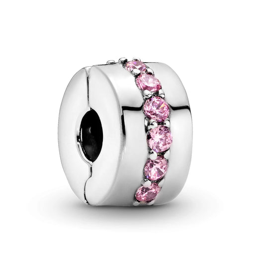 bead Pink glowing path clip