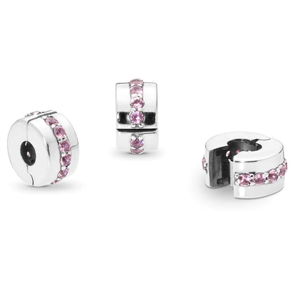 bead Pink glowing path clip