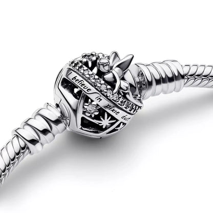 Disney Tinkerbell snake chain bracelet