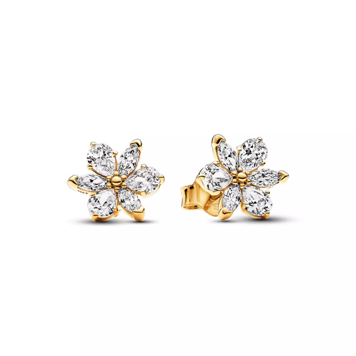 14k Gold-plated unique metal blend-Earring