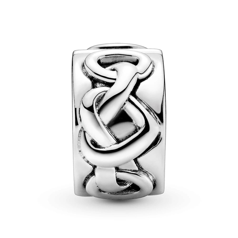 PANDORA Beads Tied hearts clip