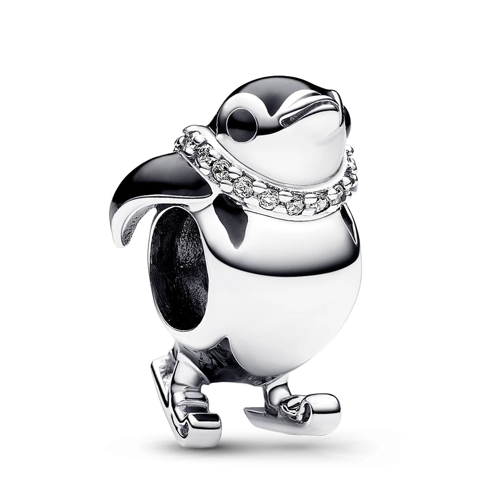 bead Penguin on skates