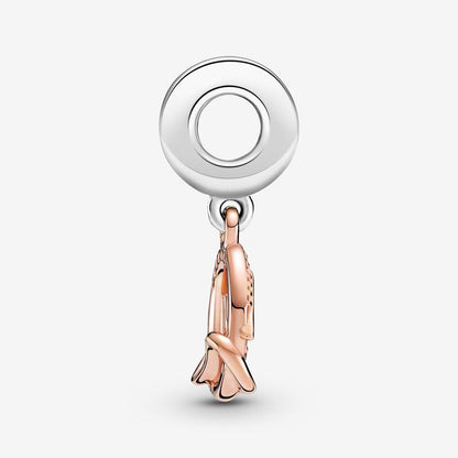 Two-tone Mum Dangle Charm