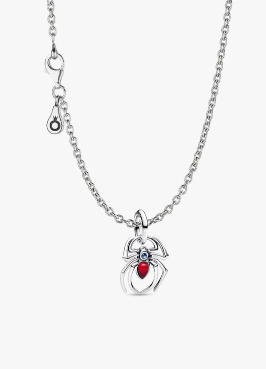 Marvel Spider-Man Dangle Charm Necklace Set